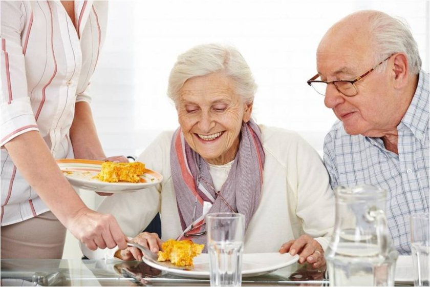 Правильное питание для пожилых людей